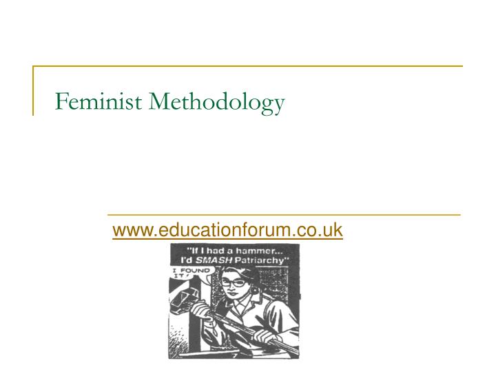 feminist methodology