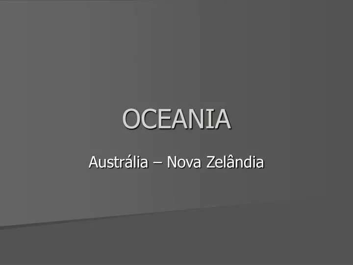 oceania