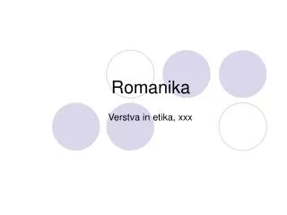 Romanika