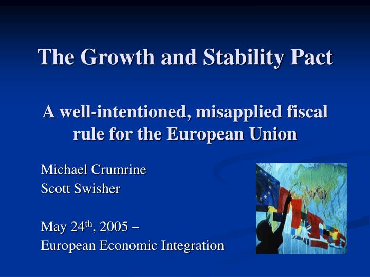the growth and stability pact