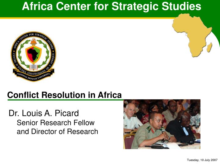 africa center for strategic studies