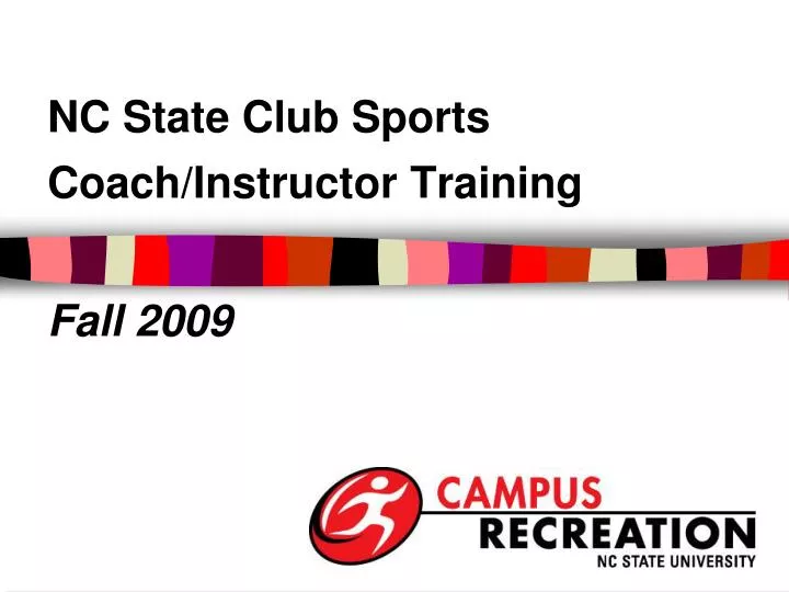 coach instructor training