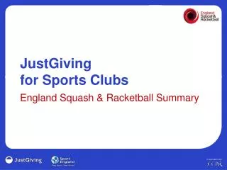 JustGiving for Sports Clubs