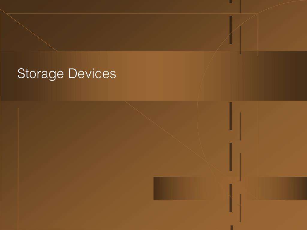 PPT - Storage Devices PowerPoint Presentation, free download - ID:470561