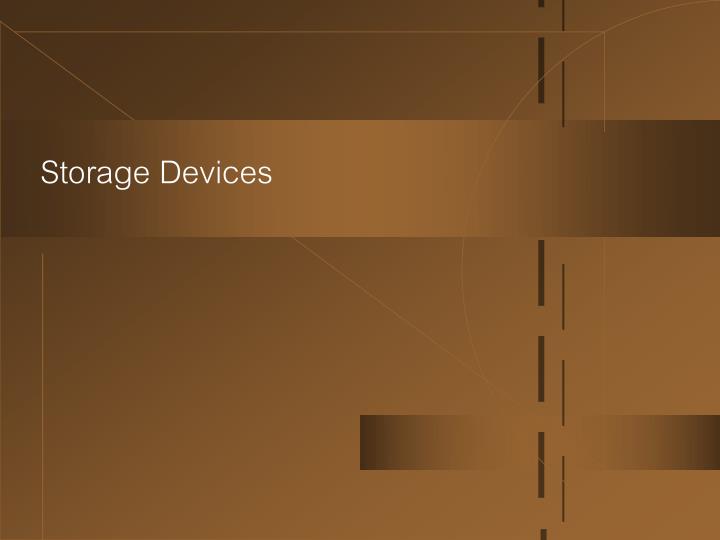 storage devices