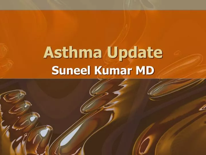 asthma update