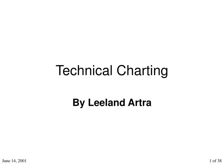 technical charting