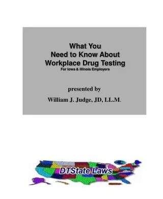 presented by William J. Judge, JD, LL.M .