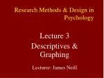 Research Methods &amp; Design in Psychology - slide 1