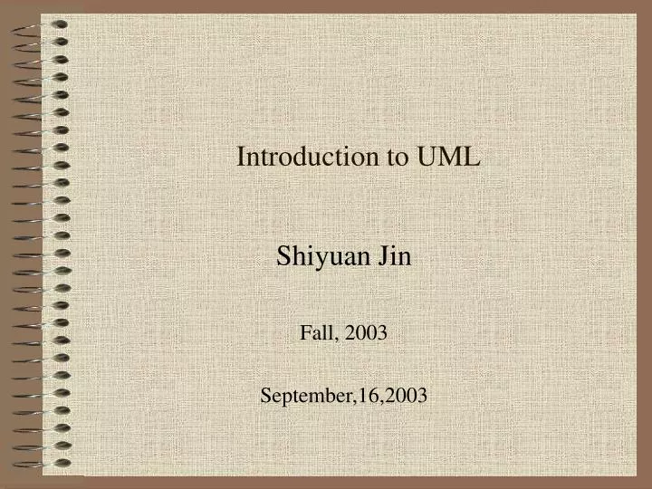 introduction to uml