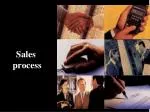 Sales process - slide 1