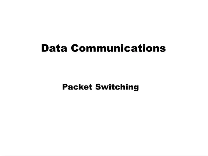 data communications