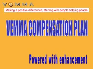 VEMMA COMPENSATION PLAN