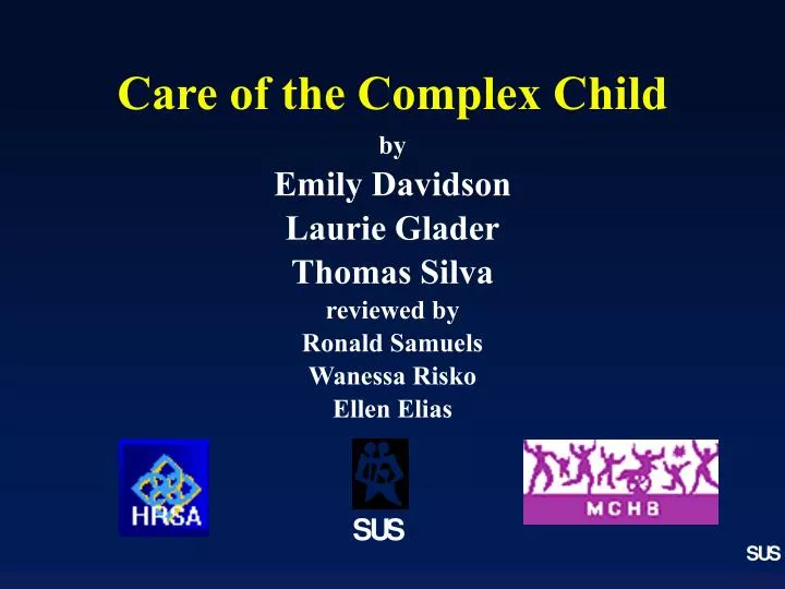 care of the complex child