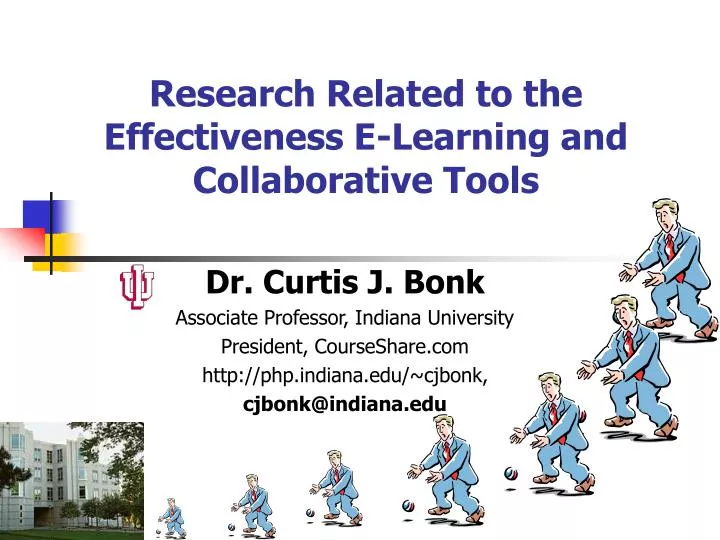 research related to the effectiveness e learning and collaborative tools