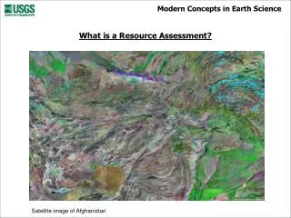 What is a Resource Assessment?