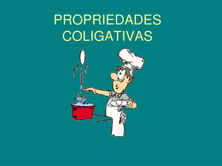 propriedades coligativas