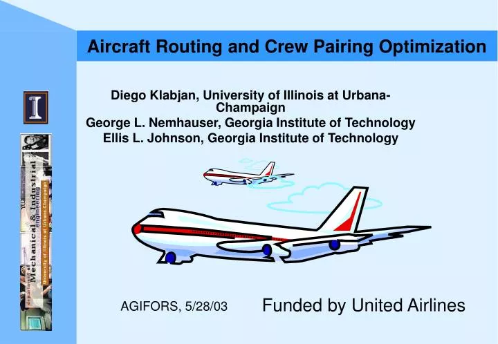 aircraft routing and crew pairing optimization