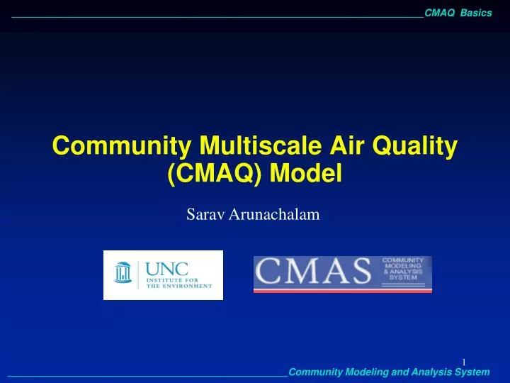 community multiscale air quality cmaq model