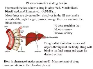 Pharmacokinetics in drug design