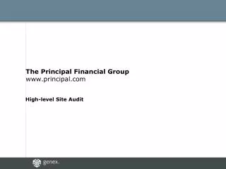 The Principal Financial Group principal