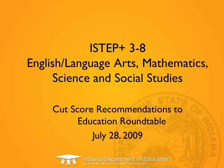 istep 3 8 english language arts mathematics science and social studies