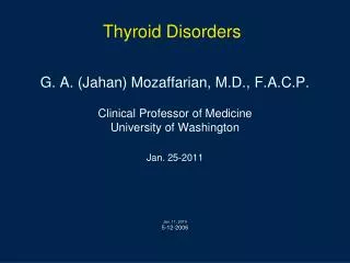 Thyroid Disorders