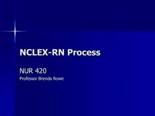 NCLEX-RN Process