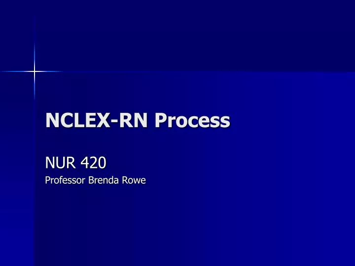 nclex rn process