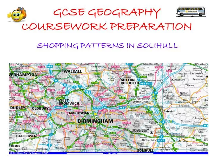 gcse geography coursework preparation