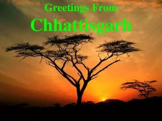 Greetings From Chhattisgarh