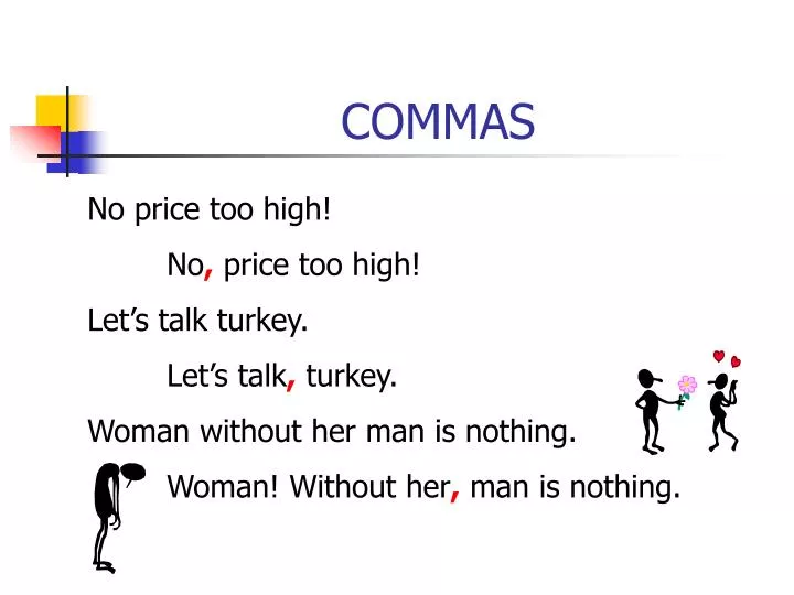 commas