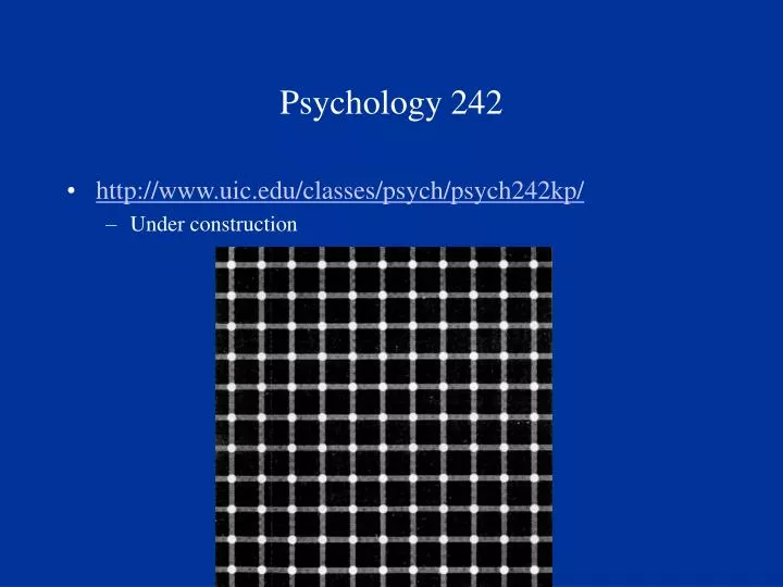 psychology 242