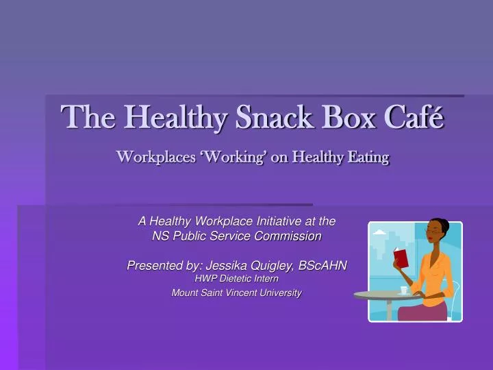 the healthy snack box caf workplaces working on healthy eating