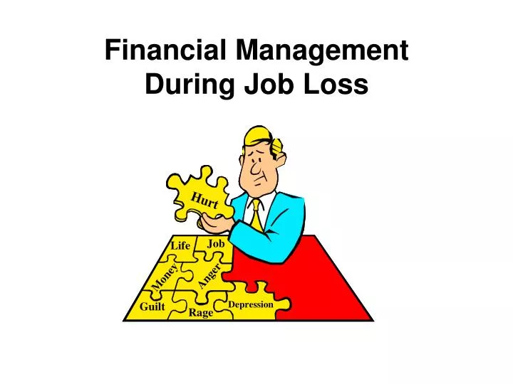 financial management during job loss