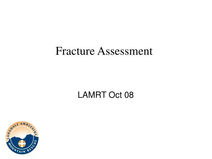 fracture assessment