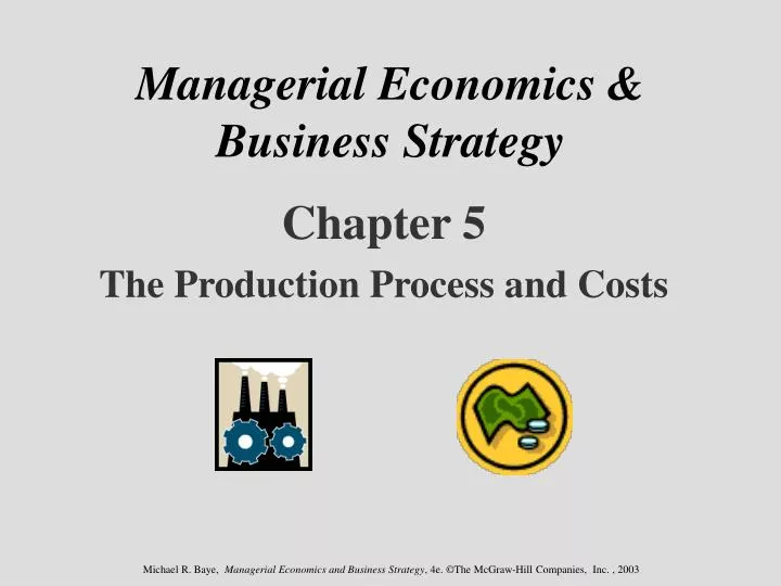 managerial economics business strategy