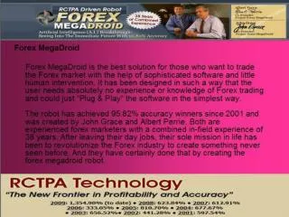 Top ten trusted profitable forex trading robot Megadroid