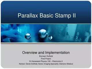 Parallax Basic Stamp II