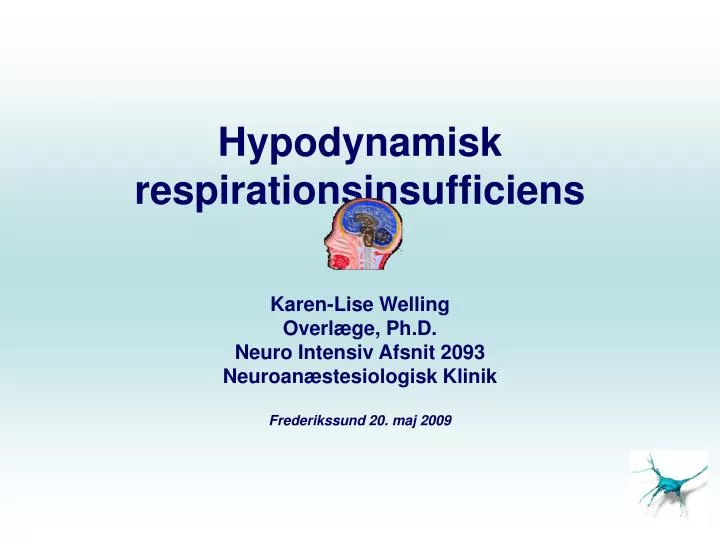 hypodynamisk respirationsinsufficiens