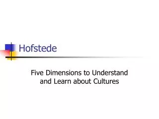 hofstede