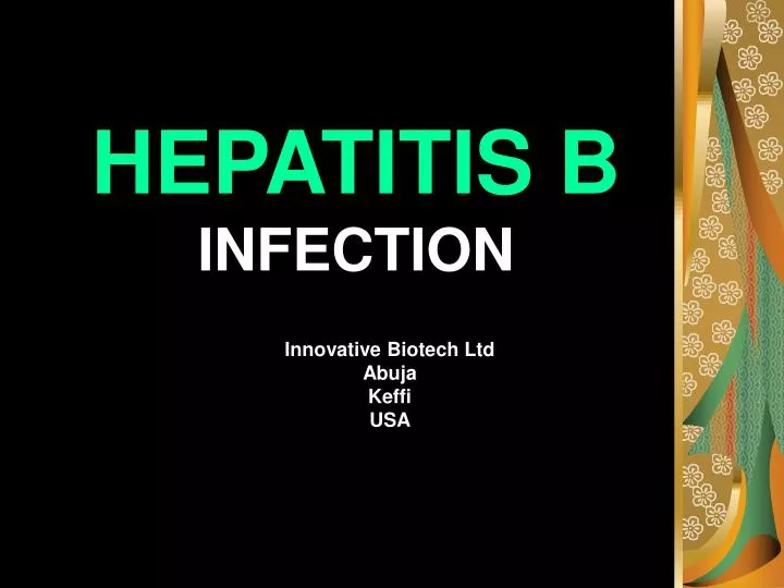 hepatitis b infection
