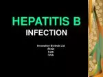 HEPATITIS B INFECTION - slide 1