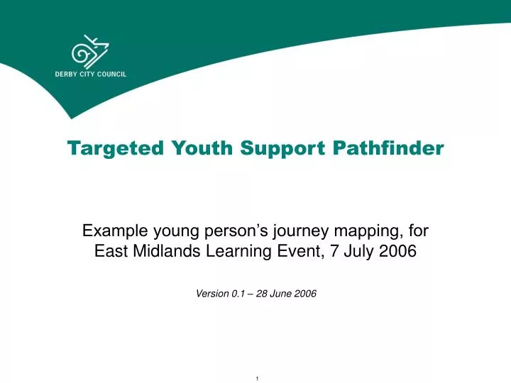 targeted youth support pathfinder