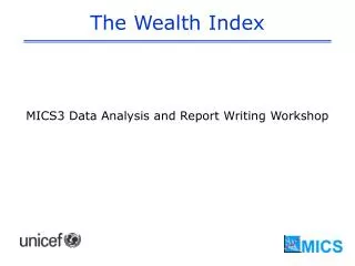 The Wealth Index