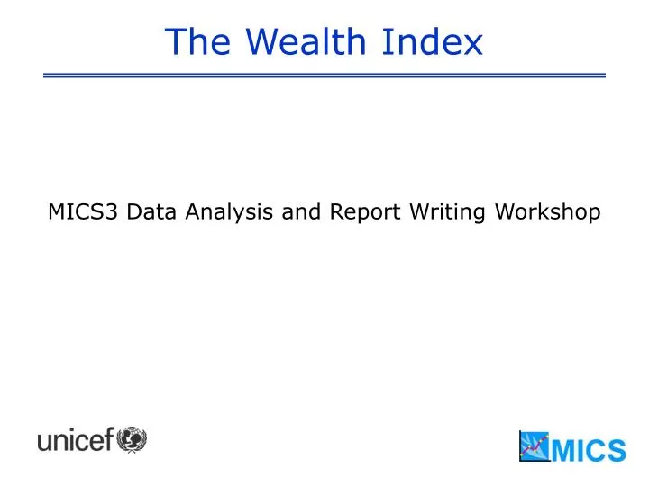 the wealth index