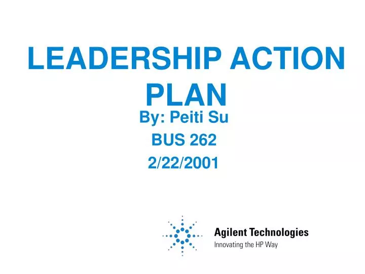 leadership action plan