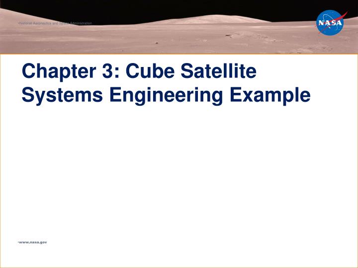 chapter 3 cube satellite systems engineering example