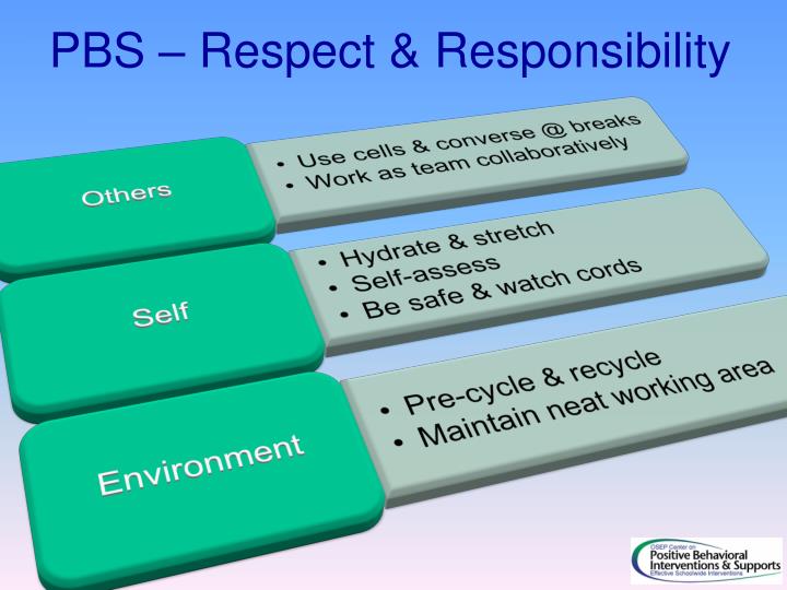 pbs respect responsibility