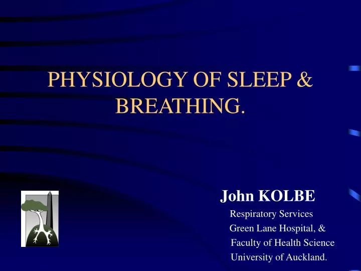 physiology of sleep breathing